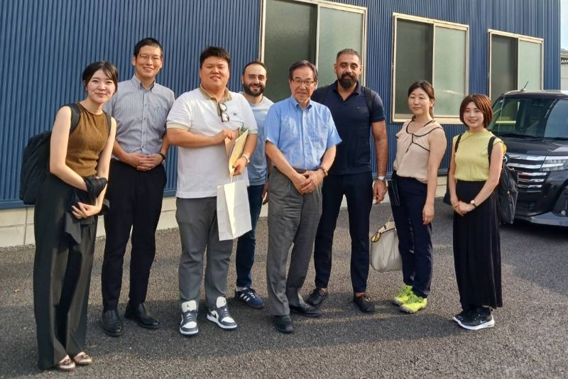 アラブ首長国連邦のドバイからお客様が弊社にご訪問くださいました。画像